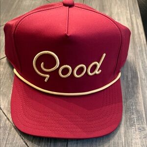 Good good golf renegade  rope hat NWT